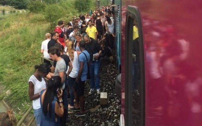 νότια Γαλλία, Ατύχημα με τρένο, Νιμ Μονπελιέ,