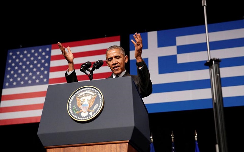 Μπαράκ Ομπάμα, obama greece