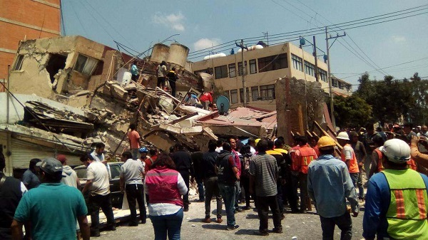 Σύμφωνα με τη σεισμολογική υπηρεσία της χώρας το επίκεντρο του σεισμού εντοπίζεται ανατολικά της πόλης του Μεξικού στην Puebla